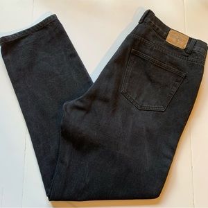 Cross & Windsor Men's Relaxed Fit Jeans in Black